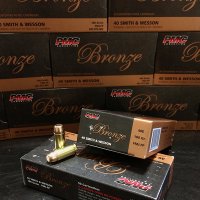 PMC Bronze 40 S&W 180 gr. FMJ 40E 50 rnd/box