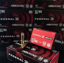 Federal American Eagle 357 MAG 158 gr. JSP AE357A 50 rnd/box