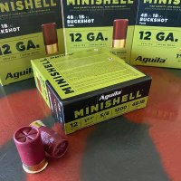 Aguila Minishell 12 ga. 4B1B 1 3/4" 1CHB1385 BUCK 25 rnd/box