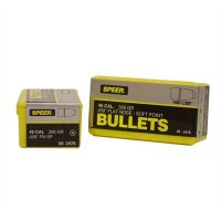 HOT-COR 458 CALIBER (0.458") SOFT POINT FLAT NOSE BULLETS