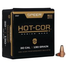 HOT-COR 30 CALIBER (0.308\") SOFT POINT FLAT NOSE BULLETS