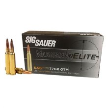 5.56X45 77 GRAIN MARKSMAN RIFLE AMMO