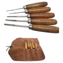 GUNSTOCK V & U CARVING SET