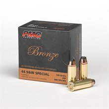 PMC BRONZE 44 S&W SPECIAL HANDGUN AMMUNITION