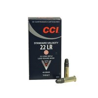 STANDARD VELOCITY AMMO 22 LONG RIFLE 40GR LEAD ROUND NOSE