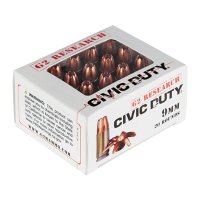 G2R CIVIC DUTY 9MM LUGER AMMO