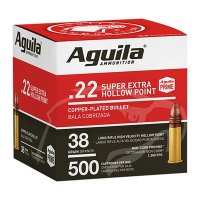 COPPER PLATED HOLLOW POINT 22LR AMMO