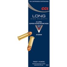 LONG HIGH VELOCITY AMMO 22 LONG 29GR CPRN