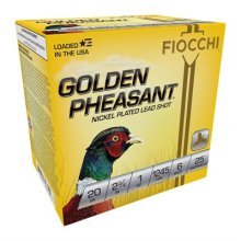 GOLDEN PHEASANT 20 GAUGE SHOTGUN AMMO