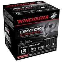 WINCHESTER DRYLOK SUPER STEEL HV 12GAUGE 3.5' 1-1/2OZ #3 25/BX (