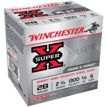 Winchester Super-X Xpert HV Steel 28ga 2.75\" 5/8oz #6 25/bx