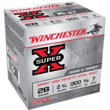 Winchester Xpert HV Steel 28ga 2.75\" 5/8oz #7 25/bx