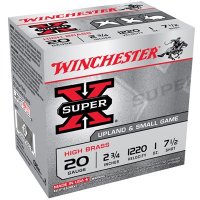 Winchester Ammo 20ga 2.75in Supr-X 2.75d 1oz #7.5