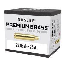 27 NOSLER BRASS CASE