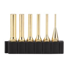 BRASS PIN PUNCH SET