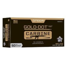 GOLD DOT CARBINE 9MM LUGER HANDGUN AMMO