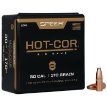 HOT-COR 30 CALIBER (0.308\") SOFT POINT FLAT NOSE BULLETS