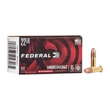 AMERICAN EAGLE SUPPRESSOR 22 LONG RIFLE RIMFIRE AMMO