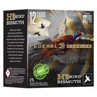 HI-BIRD FIBER WAD BISMUTH 12 GAUGE SHOTGUN AMMO