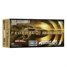 HAMMERDOWN 360 BUCKHAMMER RIFLE AMMO