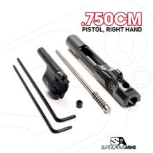 AR-15 ADJUSTABLE PISTON SYSTEM WITH CLAMP ON 0.750\" GAS BLOCK