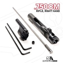 AR-15 ADJUSTABLE PISTON SYSTEM WITH CLAMP ON 0.750\" GAS BLOCK