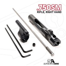 AR-15 ADJUSTABLE PISTON SYSTEM WITH SOLID 0.750\" GAS BLOCK