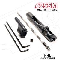 AR-15 ADJUSTABLE PISTON SYSTEM WITH SOLID 0.625" GAS BLOCK