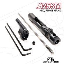 AR-15 ADJUSTABLE PISTON SYSTEM WITH SOLID 0.625\" GAS BLOCK