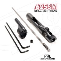 AR-15 ADJUSTABLE PISTON SYSTEM WITH SOLID 0.625" GAS BLOCK