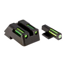 LITEWAVE H3 TRITIUM ORANGE RING FRONT SIGHT SET W/GREEN LITEPIPE