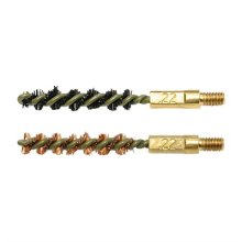 BORE BRUSH 2PK NYLON/BRONZE