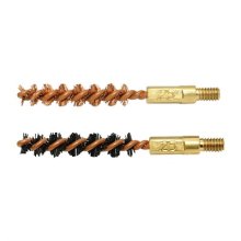 BORE BRUSH 2PK NYLON/BRONZE