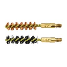 BORE BRUSH 2PK NYLON/BRONZE