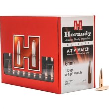 A-TIP 6MM (0.243\") MATCH BULLETS