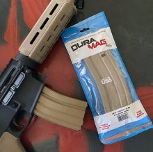 Duramag AR15 556 223 300 BLK SS MAGAZINE 30 rnd FDE