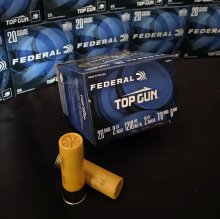 FEDERAL TOP GUN 20 ga #7.5 2 3/4\" TG208 25 rnd/box