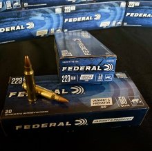 Federal American Eagle VARMINT 223 50 gr. JHP AE223G 20 rnd/box