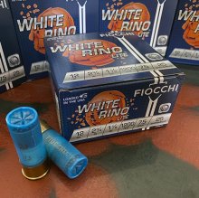 Fiocchi White Rino LITE 12 ga #7.5 12WRNL75 25 rnd/box