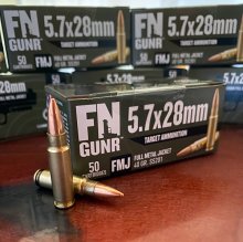 FN GUNR 5.7x28mm 40 gr. FMJ SS201 50 rnd/box