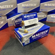 Magtech 9 mm 115 gr. FMJ 9AS STEEL 1000 rnd/case