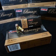 PMC Bronze 32 ACP 60 gr. JHP 32B 50 rnd/box