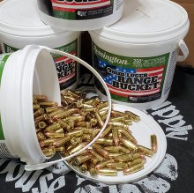 Remington UMC 9 mm 115 gr. FMJ L9MM3BC 350 rnd RANGE BUCKET