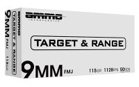 AMMO INC T&R 9MM 115GR FMJ 50/1000