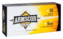 ARMSCOR 9MM 147GR FMJ 50/1000