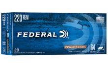 FED PWRSHK 223REM 64 GR SP 20/200