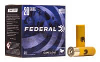 FED GAME LOAD 20GA 2 3/4" #6 25/250