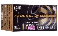 FED PRCTC & DFND 45ACP HST/SYN 230GR