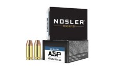 NOSLER ASP 45ACP 185GR HG JHP 20/400