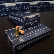 Speer LAWMAN CLEAN FIRE 45 ACP 230 gr. TMJ #53885 50 rnd/box